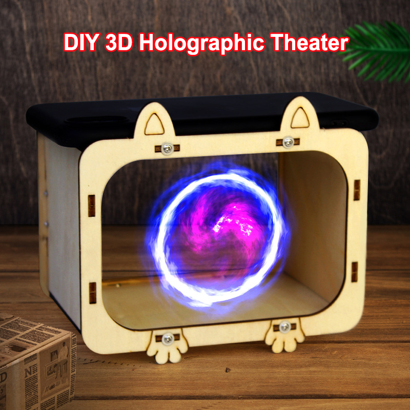 Diy Electronics Kids - DIY 3D голографический театр, проектор для