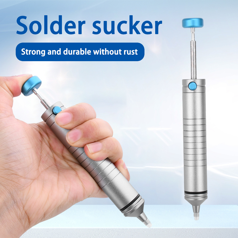 Desoldering Pump Solder - Ручной вакуумный насос для припоя 350г.