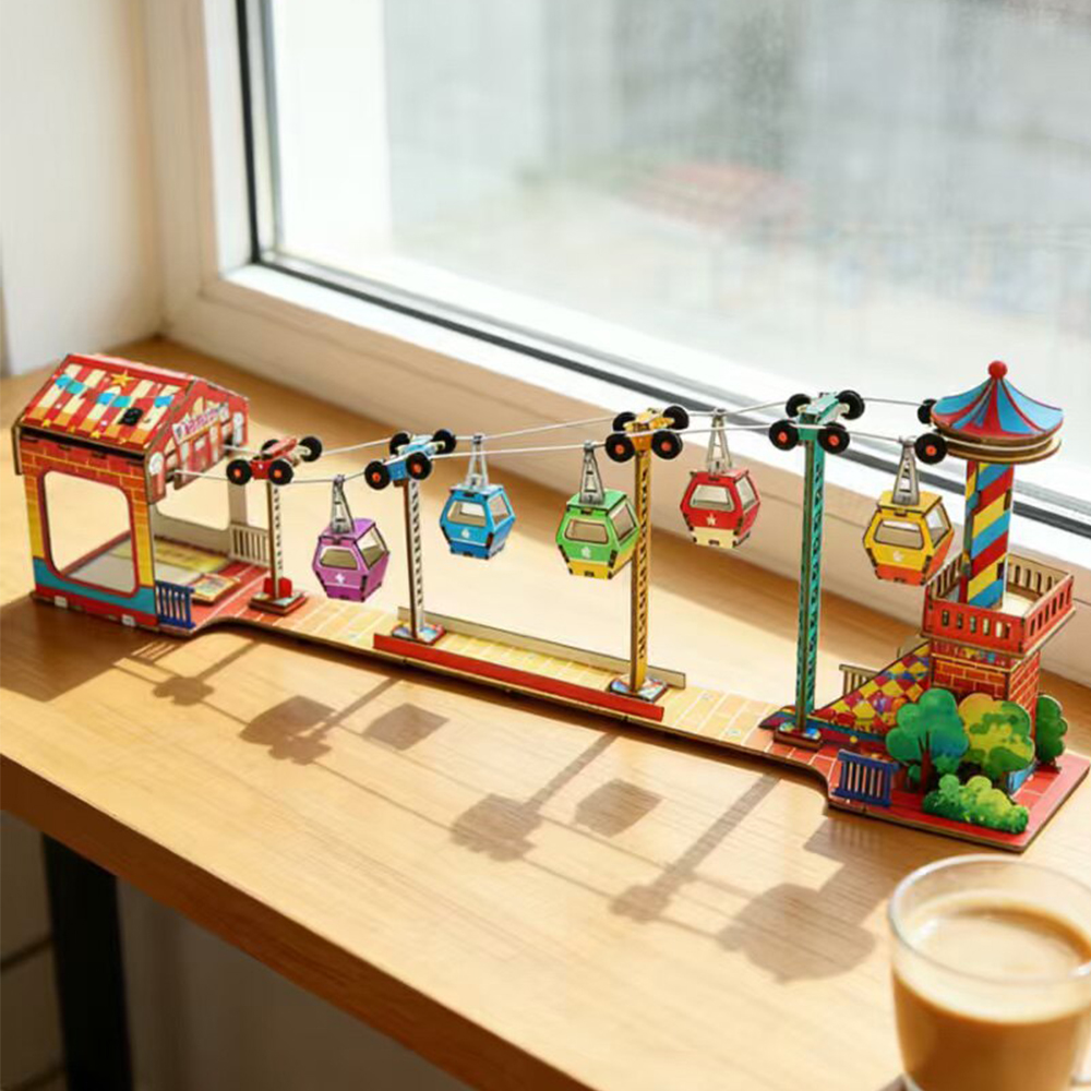 Diy Electronics Kids - Модель канатной дороги для детей, научные