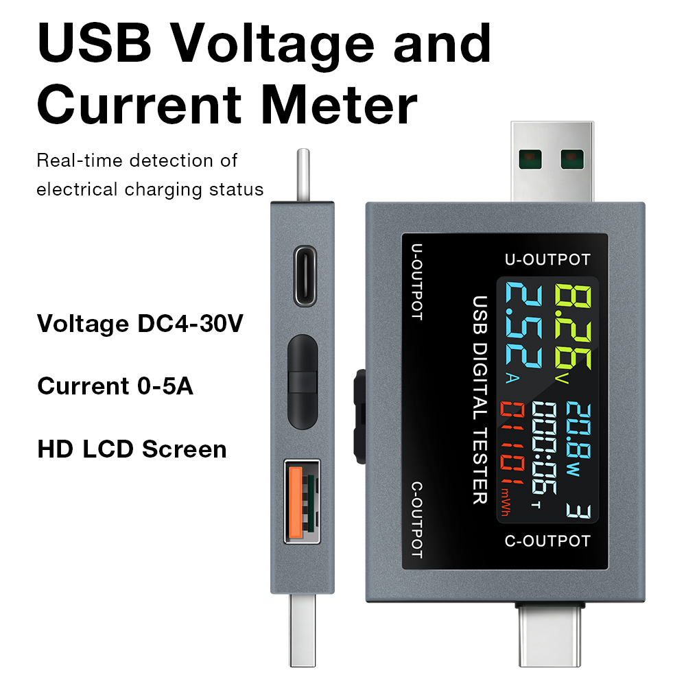 Logic Analyzer Usb - Тестер зарядки USB Type-C, 4,5-50 В