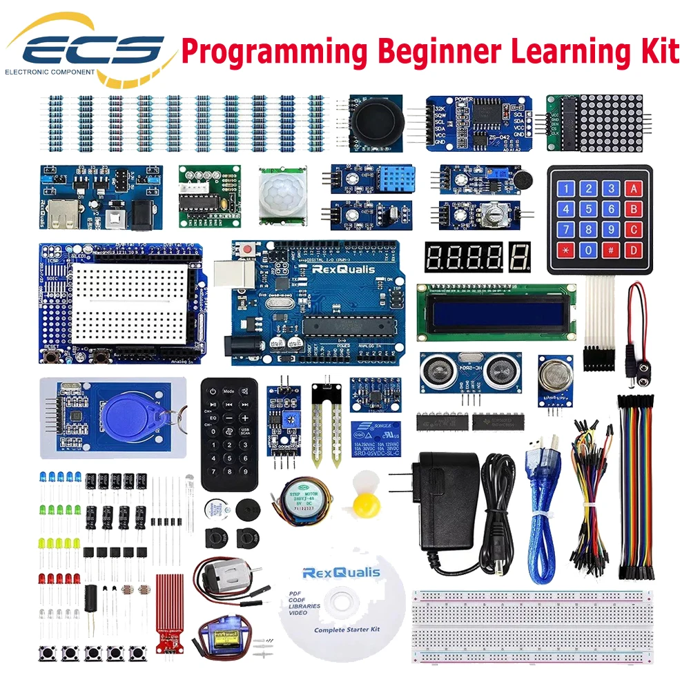 Diy Electronics Projects For Beginners - Стартовый Обучающий набор для Arduino, полный