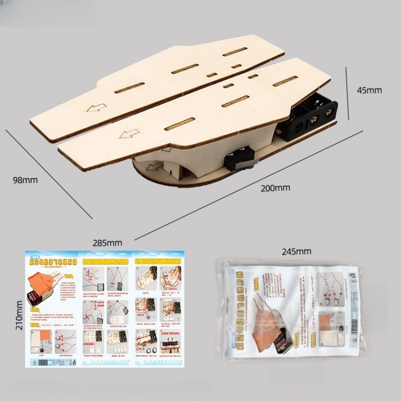 Набор для сборки бумажного ави – обзор и цена Diy Electronics Kids
