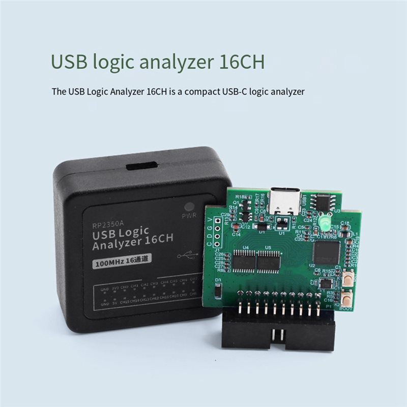Микроконтроллер AAAF RP2350A,  – обзор и цена Logic Analyzer Usb