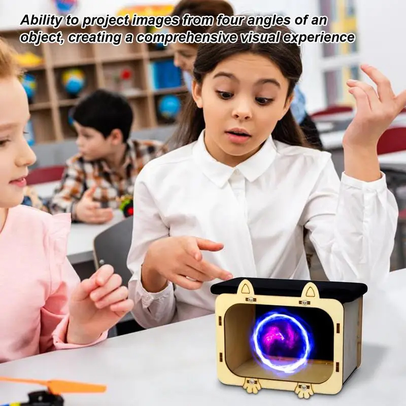 DIY 3D голографический театр,  – обзор и цена Diy Electronics Kids