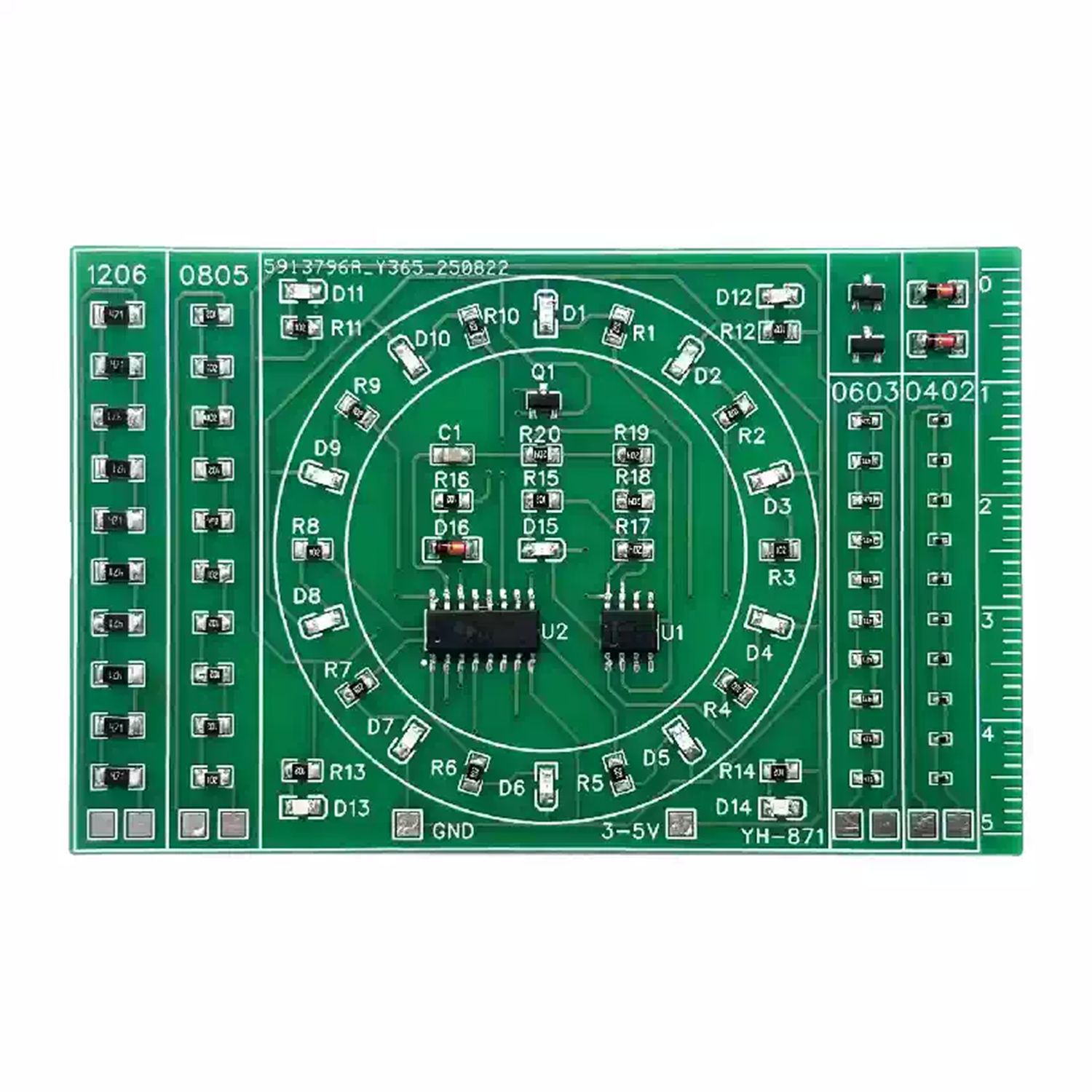 Набор для пайки светодиодов CD – обзор и цена Diy Electronics Projects For Beginners