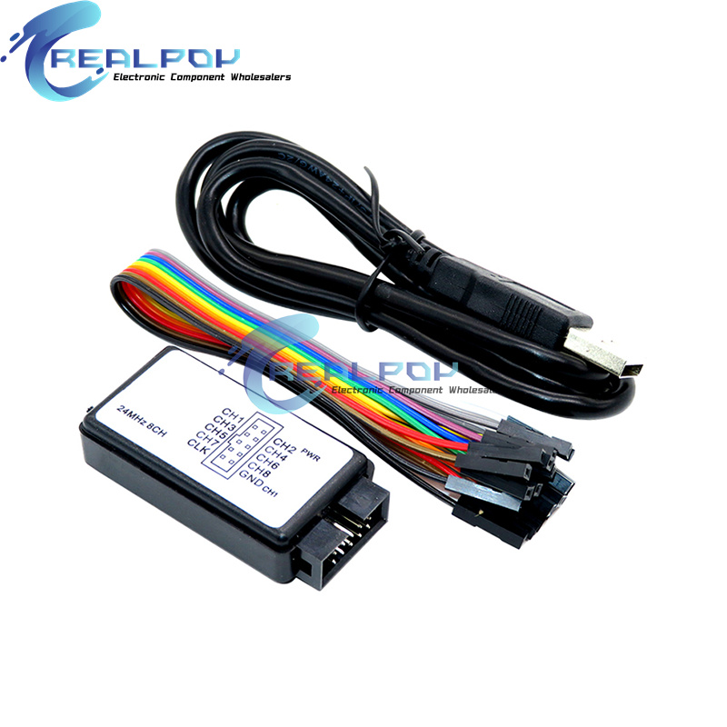 Логический анализатор USB, 24  – обзор и цена Logic Analyzer Usb