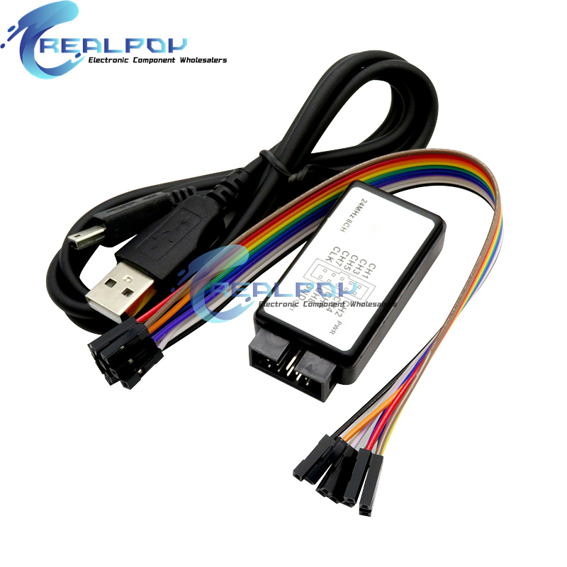 Логический анализатор USB, 24  – обзор и цена Logic Analyzer Usb