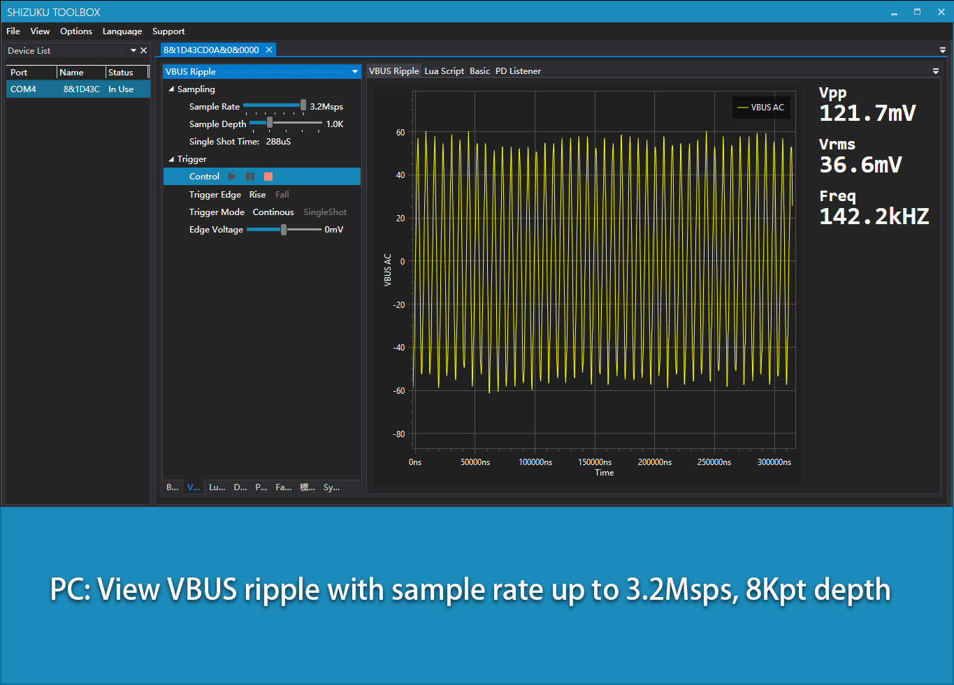 USB 3.1 измеритель мощности те – обзор и цена Logic Analyzer Usb