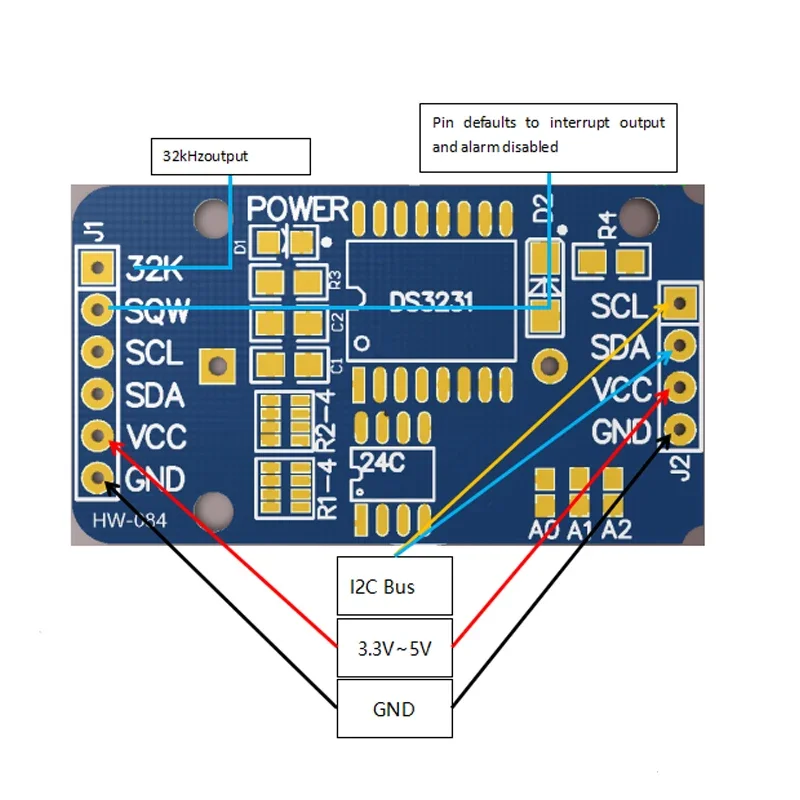 DS3231 AT24C32 прецизионный мо – обзор и цена Rtc Module Ds3231