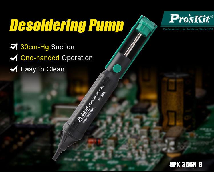 Pro'sKit 100% Оригинальный 8PK – обзор и цена Desoldering Pump Solder