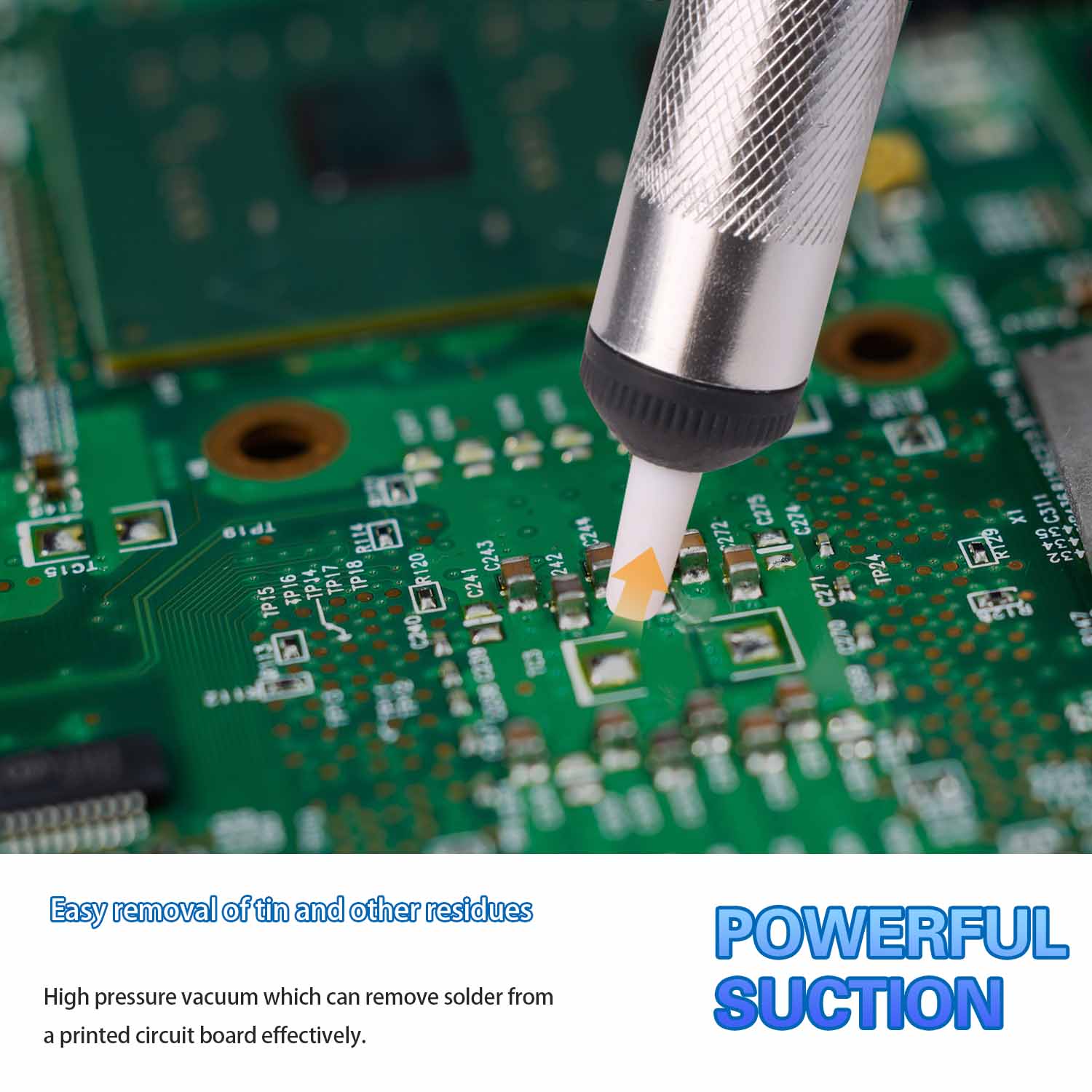 Инструмент для распайки всасыв – обзор и цена Desoldering Pump Solder
