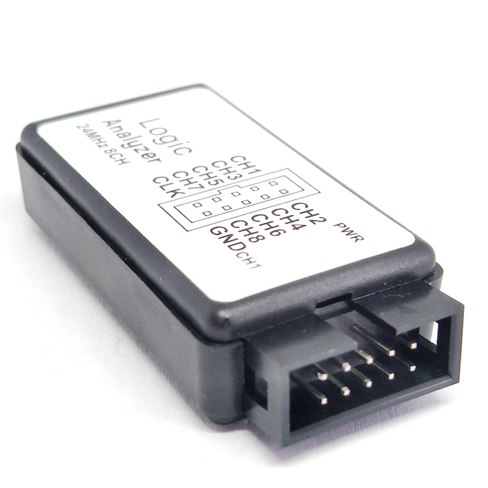 USB логический анализатор 24M  – обзор и цена Logic Analyzer Usb