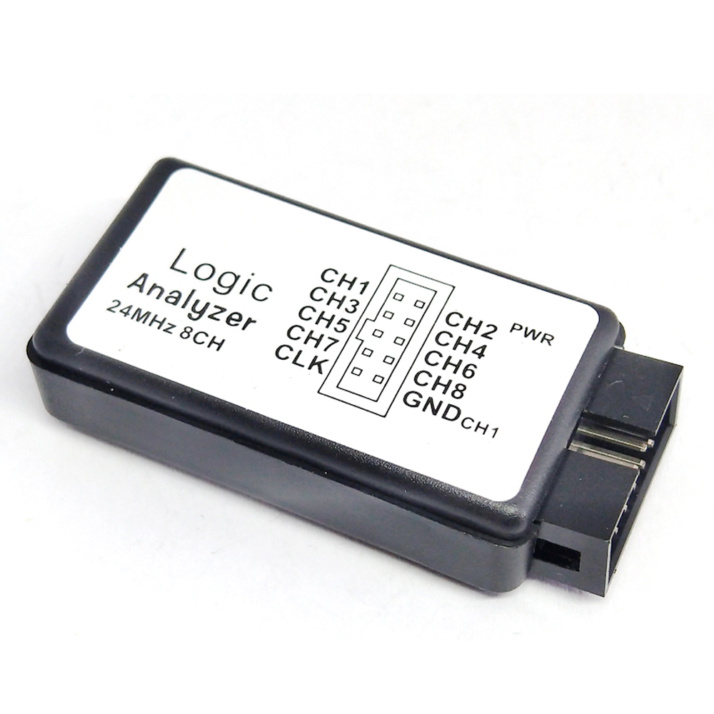 USB логический анализатор 24M  – обзор и цена Logic Analyzer Usb