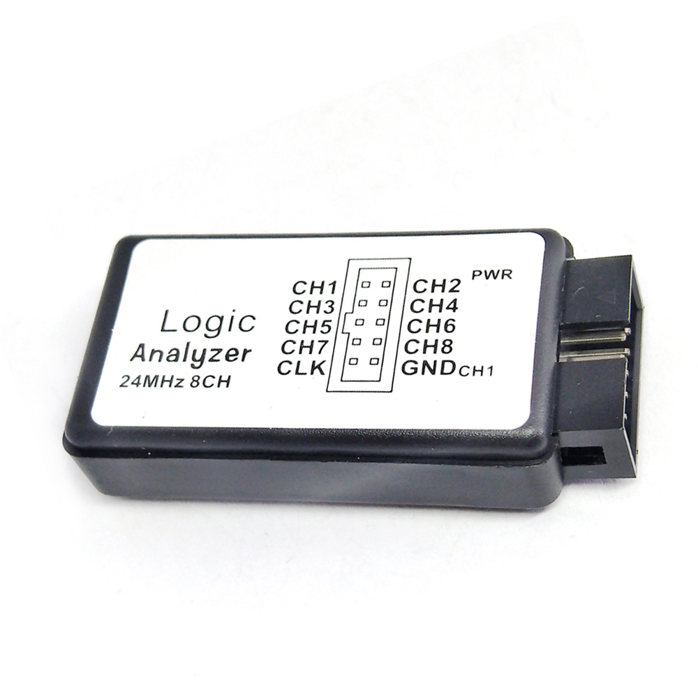 USB логический анализатор 24M  – обзор и цена Logic Analyzer Usb