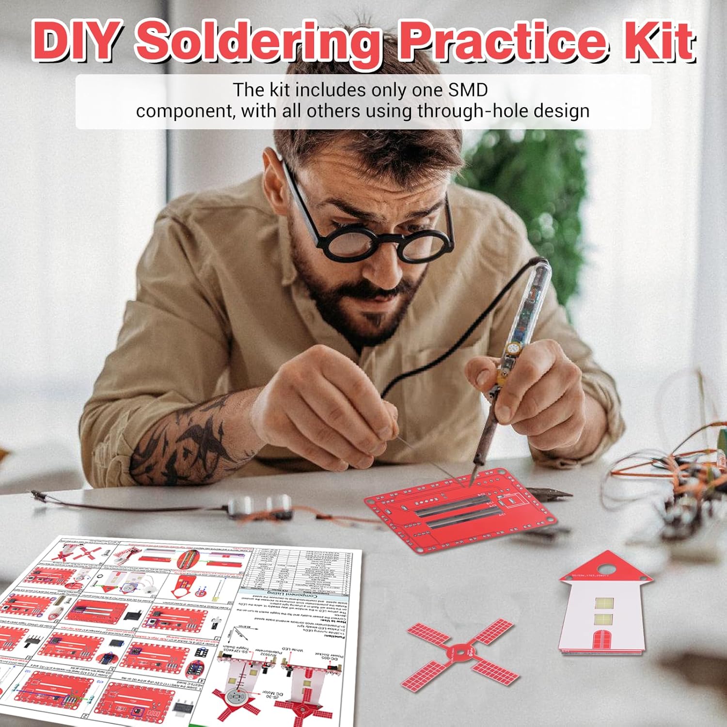 Электронная ветряная мельница  – обзор и цена Diy Electronics Projects For Beginners