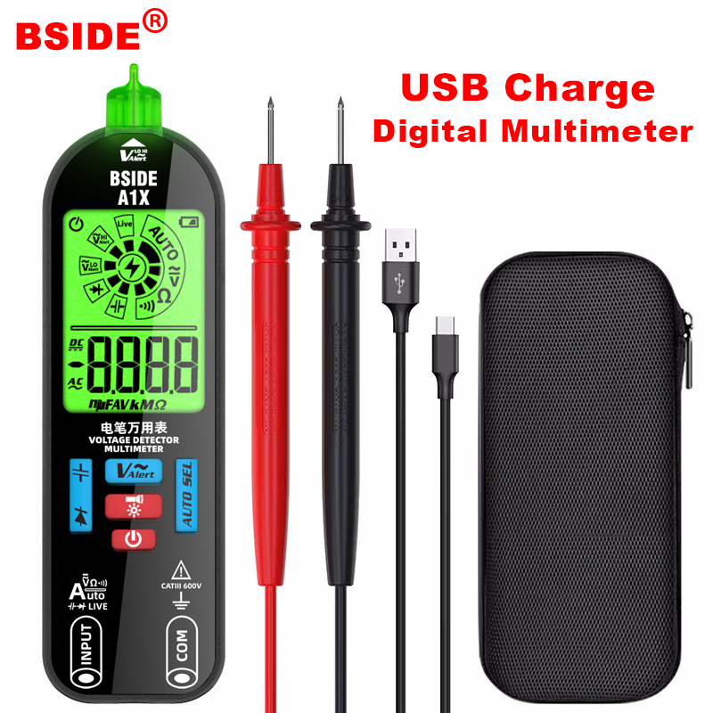 Цифровой мультиметр BSIDE A1X  – обзор и цена Logic Analyzer Usb