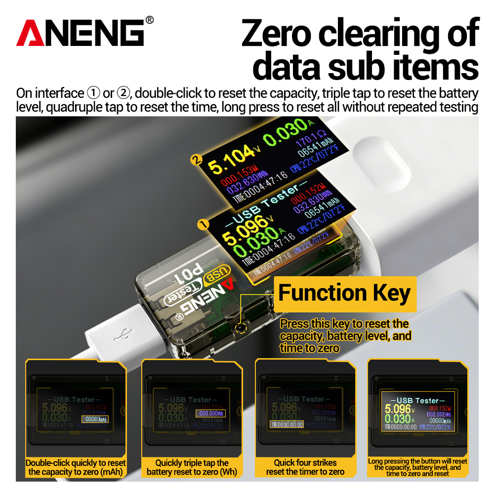 ANENG P01 USB-тестер, вольтмет – обзор и цена Logic Analyzer Usb