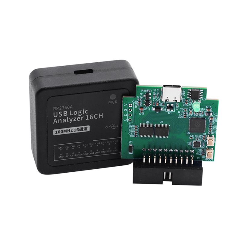Микроконтроллер B14C RP2350A,  – обзор и цена Logic Analyzer Usb